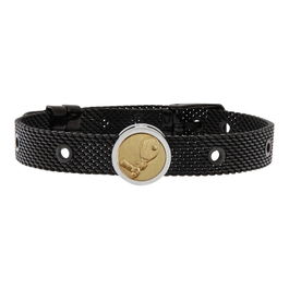 Pulsera Unisex Tennis Player Talent Jewels TJA-1-18-01-2-235 Negro