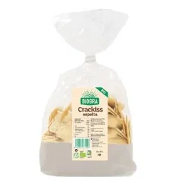 BIOGRA Crackiss Espelta Bio Vegan 250 Gr