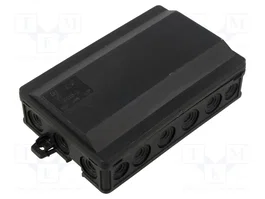 SEZ DK Caja de conexiones negra IP54