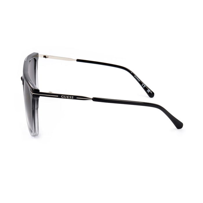 Guess Gafas GF5077 Gafas de Sol para Hombre de Metal, Diseño Cuadrado, 140 mm