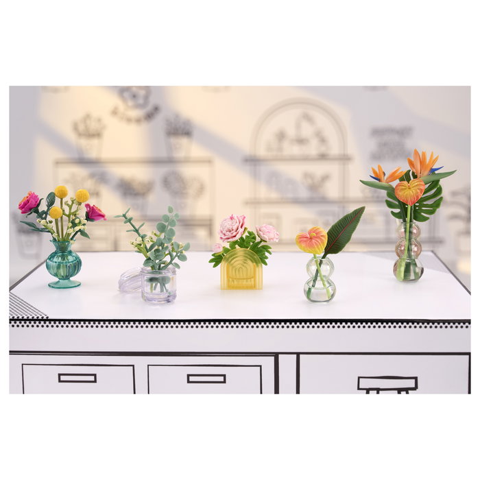 MGA's Miniverse Botánicos Juego Creativo Mini plantas Actividades de ocio creativas y decorativas en resina No comestible A partir de 8 años LIT35051540182 MGA's Miniverse Botánicos Juego Creativo Mini plantas Actividades de ocio creativas y decorativas en resina No comestible A partir de 8 años LIT35051540182