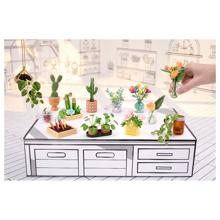 MGA's Miniverse Botánicos Juego Creativo Mini plantas Actividades de ocio creativas y decorativas en resina No comestible A partir de 8 años LIT35051540182 MGA's Miniverse Botánicos Juego Creativo Mini plantas Actividades de ocio creativas y decorativas en resina No comestible A partir de 8 años LIT35051540182