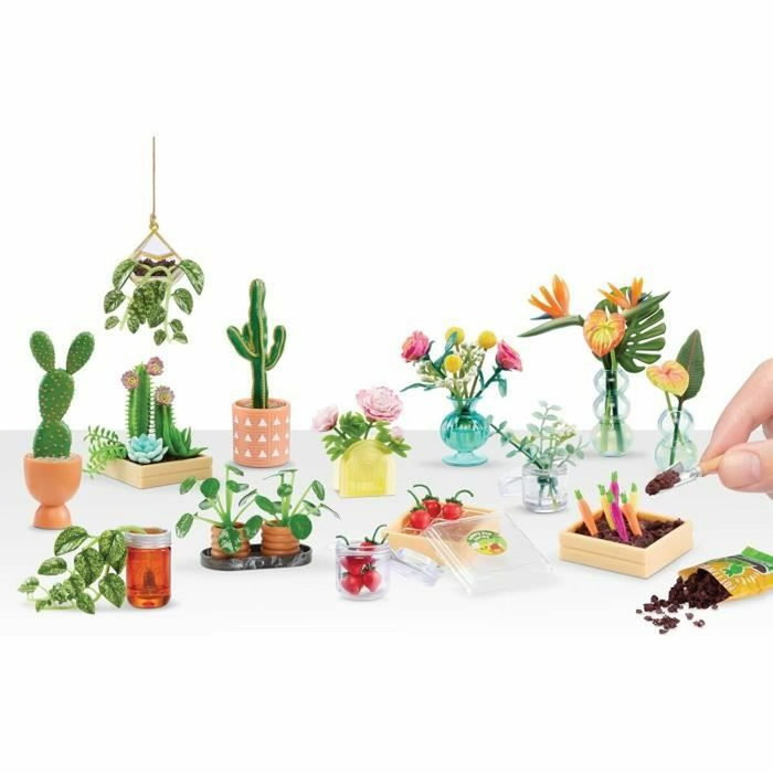 MGA Entertainment Miniverse Make It Mini Botanicals Set Deluxe de Creación de Miniaturas