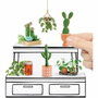 MGA Entertainment Miniverse Make It Mini Botanicals Set Deluxe de Creación de Miniaturas