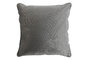 DKD Home Decor Pack de 2 Cojines de Poliéster Gris Claro 45x45 cm