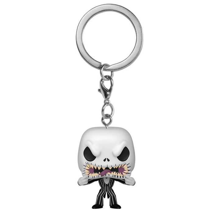 FUNKO Llavero Pocket POP Disney Pesadilla Antes de Navidad Jack Scary Face FUNKO Llavero Pocket POP Disney Pesadilla Antes de Navidad Jack Scary Face