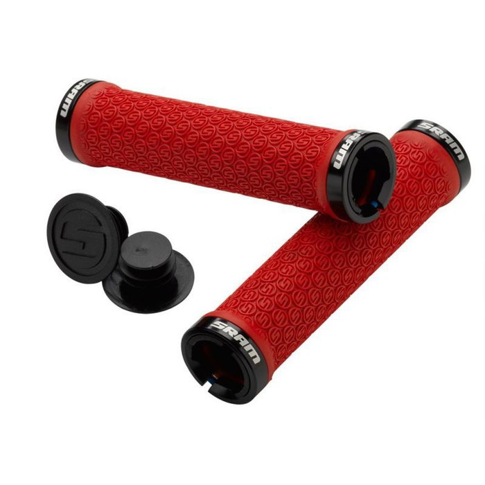 SRAM Pitstop Locking Puños Locking BTT Goma 130 mm Incluye Anillo y Tapones SRAM Pitstop Locking Puños Locking BTT Goma 130 mm Incluye Anillo y Tapones