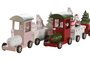 DKD Home Decor Tren de Madera 35,5x5x8,8 cm, Surtido de 2 Unidades
