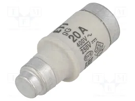 ETI POLAM Fusible de cartucho D02 de cerámica 20A