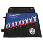 Workpro Juego de llaves fijas combinadas 9 piezas 8-19mm Acero Cromo Vanadio Funda
