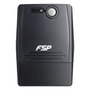 FSP FP 600 SAI Line-interactive 600VA/360W 2 Tomas Schuko AVR Torre Negra