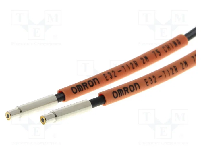 OMRON E32-T12R-2M Sensor de Fibra Óptica de 3m con Cable de 2m OMRON E32-T12R-2M Sensor de Fibra Óptica de 3m con Cable de 2m