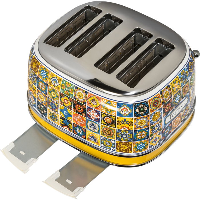 Ariete Positano Tostadora de 4 Ranuras Multicolor Ariete Positano Tostadora de 4 Ranuras Multicolor