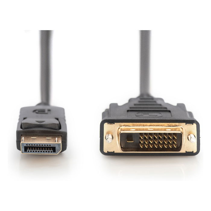 Digitus Cable Adaptador DisplayPort a DVI 24+1 (ST-ST) 2m Negro