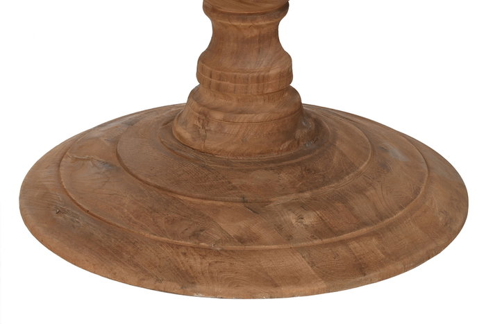 DKD Home Decor Mesa Redonda Comedor Natural Teca Reciclada 140x140x75 cm DKD Home Decor Mesa Redonda Comedor Natural Teca Reciclada 140x140x75 cm