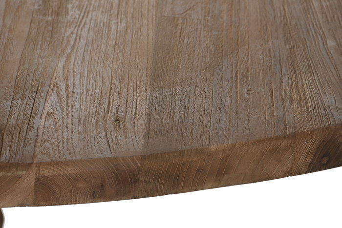 DKD Home Decor Mesa Redonda Comedor Natural Teca Reciclada 140x140x75 cm DKD Home Decor Mesa Redonda Comedor Natural Teca Reciclada 140x140x75 cm