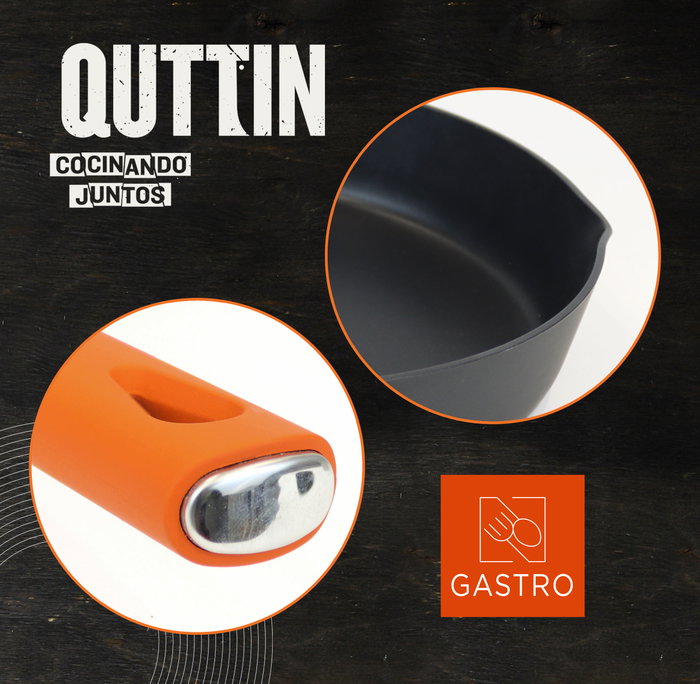 Quttin Sartén Gastro 24 cm (6 Unidades) inevitable