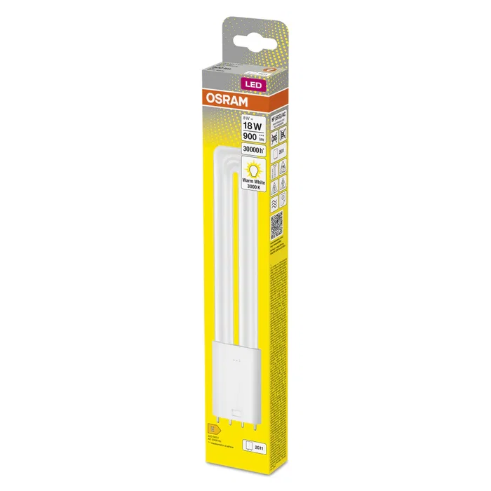 Ledvance DULUX 2G11 8W Lámpara LED 900lm Temperatura 3000K IP20 Reemplazo para Lámparas Fluorescentes Compactas