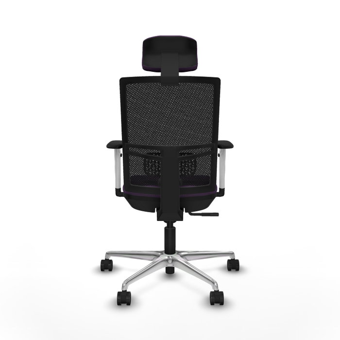 PIQUERAS Y CRESPO Silla de oficina Yunquera Morada con mecanismo Sincro PIQUERAS Y CRESPO Silla de oficina Yunquera Morada con mecanismo Sincro