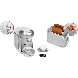 Bosch Set de Desayuno Juguete KLE4009847092335 - Cafetera, Tostadora y Accesorios de Imitación - Para Mayores de 3 Años