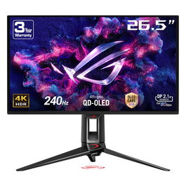 ASUS ROG Swift OLED PG27UCDM Monitor Gaming 67.32cm 27" 4K UHD 240Hz QD-OLED 0.03ms Negro NVIDIA G-SYNC Compatible AMD FreeSync Premium Pro