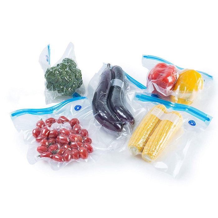 Quttin Set de 4 Bolsas de Comida Reutilizables al Vacío 26 x 34 cm (24 Cajas)
