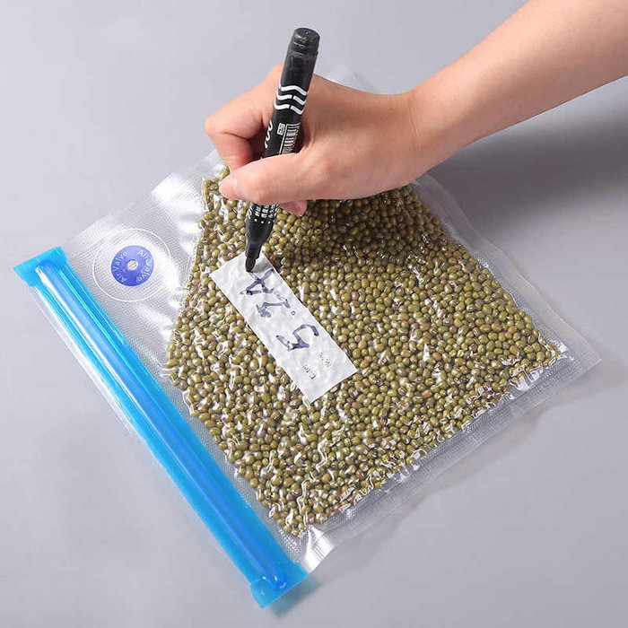 Quttin Set de 4 Bolsas de Comida Reutilizables al Vacío 26 x 34 cm (24 Cajas)