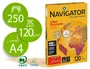 Navigator Papel Multifuncion Din A4 120 Gramos Paquete 250 Hojas Blanco UHD Certificado Ecolabel FSC