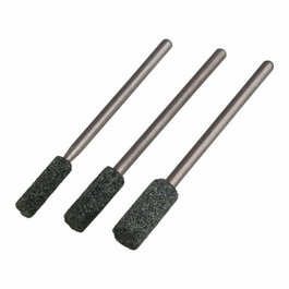 Wolfcraft Juego de 3 Minimuelas Abrasivas Cerámicas