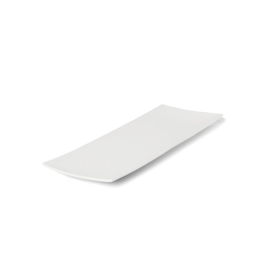 Le coq Fuente Rectangular Estrecha Cassiopea 41x14,5cm (4 Unidades) Porcelana Alumina