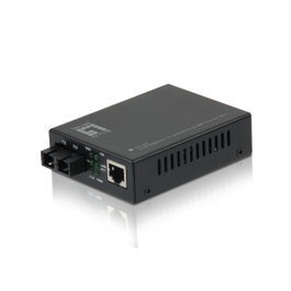 Level One GVT-2001 Conversor de medios Gigabit RJ45 a SC Fibra Multimodo
