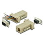 Digitus Adaptador RS 232, DB9 a RJ45, Macho a Hembra, Beige