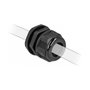 DeLOCK Prensaestopas PG21 para cable redondo negro, 2 piezas