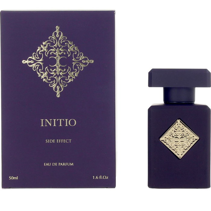 Initio Parfums Privés Side Effect - Perfume EDP con notas de Tabaco, Vainilla, Ron, Canela y Cuero - 50 ml