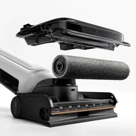 Xiaomi Aspirador Escoba E303HW Truclean W30 Pro Wet Dry - 18.000 Pa, Fregado y Limpieza Cepillo Integrada, Antienredos, Agua Caliente, Autonomía 40 Min, 200W