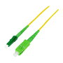 LogiLink Patch Cord de Fibra Simplex OS2 SM G.657.A2 SC/APC a LC/APC, 10 m