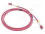 GOOBAY Cable de conexión de fibra óptica OM4 LC/UPC duplex 2m