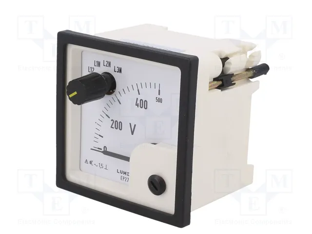 LUMEL Voltímetro para panel EP27 0÷500V True RMS
