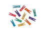 Innspiro Pinzas madera mini mix colores 25x3mm 45u.