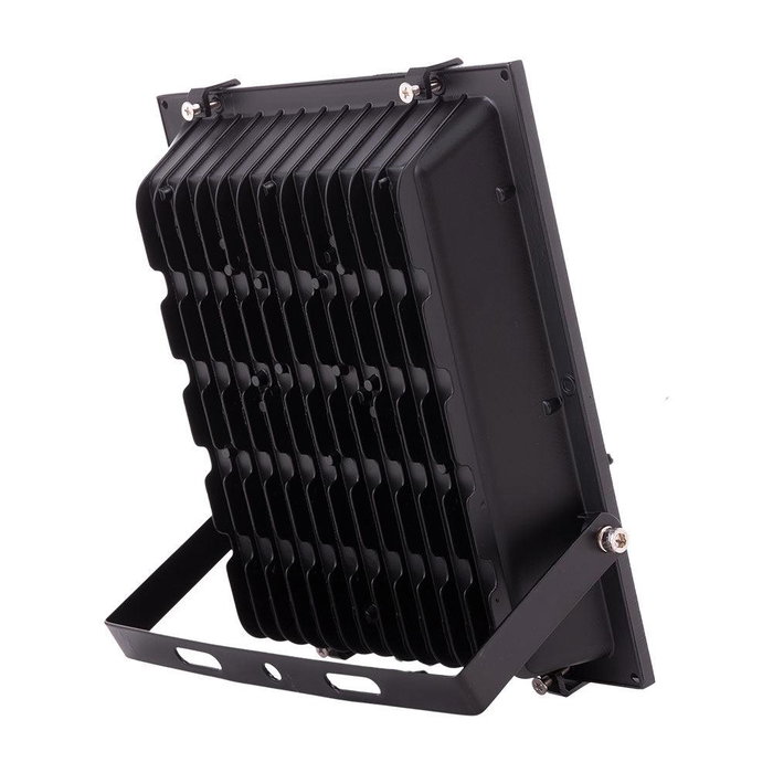 Foco Proyector LED 50W 7500Lm 6000K Blanco Frío IP65 Exterior Compacto Negro 100.000h - HO-FLH-150LM-50W-CW