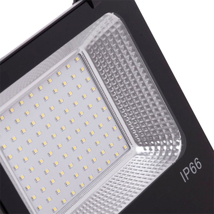 Foco Proyector LED 50W 7500Lm 6000K Blanco Frío IP65 Exterior Compacto Negro 100.000h - HO-FLH-150LM-50W-CW