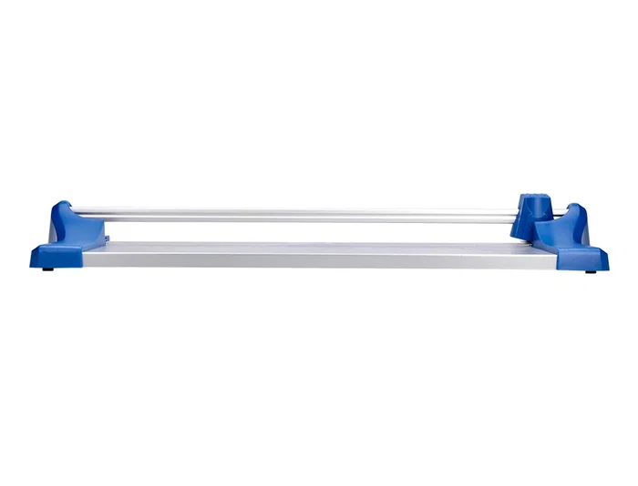 Q-connect Cizalla Metálica de Rodillo de 32 cm con Base de Aluminio para Cortes Precisos