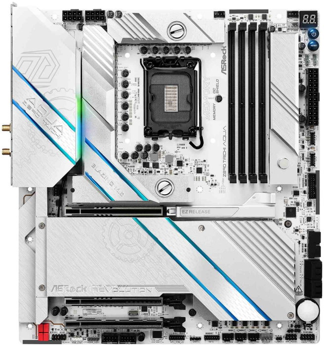 ASRock Z890 Taichi AQUA ATX LGA 1851 DDR5 Blanco