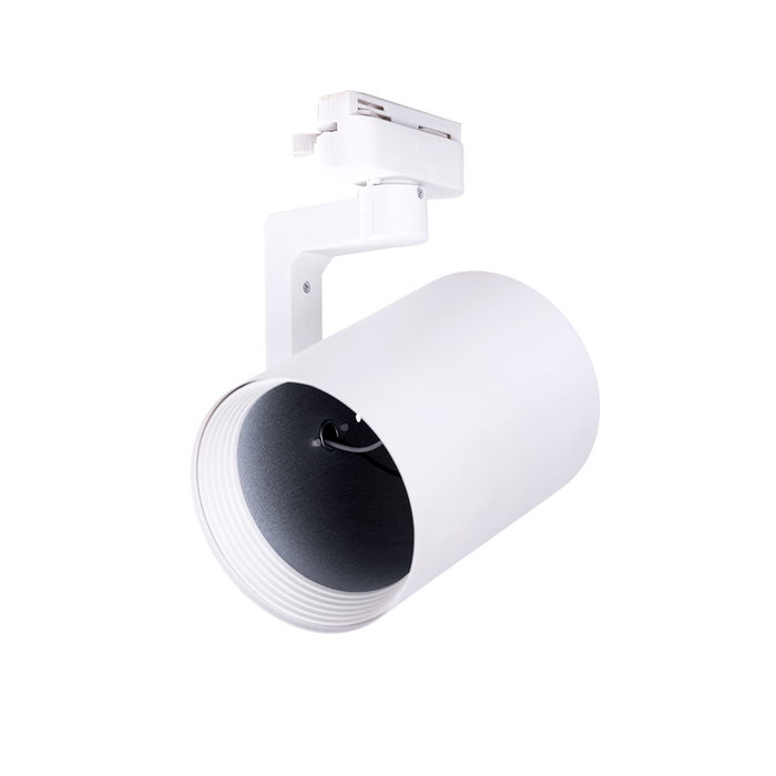 Pack 2 Foco de Carril Monofásico E27 PAR30/A65 - Blanco Pack 2 Foco de Carril Monofásico E27 PAR30/A65 - Blanco