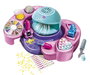 Clementoni Estudio de Uñas Cool Nail Art Se Abre y Se Cierra Incluye Muchos Accesorios 38,5x28,5x7,8 cm