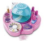 Clementoni Estudio de Uñas Cool Nail Art Se Abre y Se Cierra Incluye Muchos Accesorios 38,5x28,5x7,8 cm