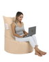 Atelier Del Sofa Bolsa de Frijoles para Jardín Visón - Exterior Impermeable, Poliéster Reciclado, 95x70x40 cm