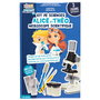 Jeux 2 momes Microscopio para Niños Petits Explora, Científico con 3 Aumentos e Instrumentos, Juguete Educativo a Partir de 6 Años