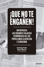 ¡Que no te engañen!, Álvaro Martín y Santiago Calvo - DEUSTO