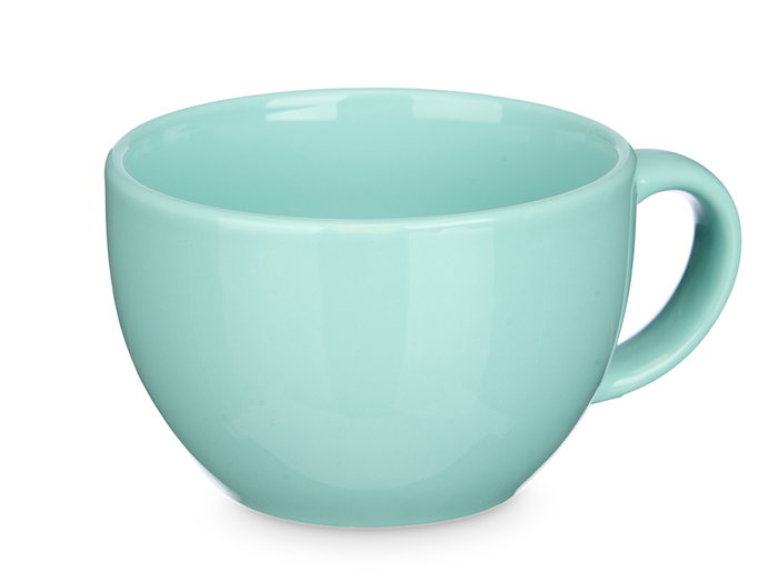 VESSIA Set 4 Tazones Menta Porcelana 480 ml Medidas 29x8.5x24 cm (Set de 8)